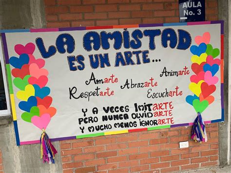 carteles de amor y amistad .